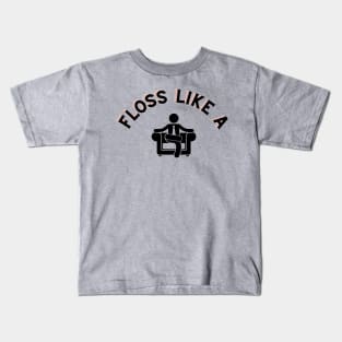 Floss Like A Boss Kids T-Shirt